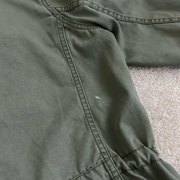 Madewell Green Military Utility Fleet Olive Green Jacket in Women’s Size Small - Picture 8 of 8